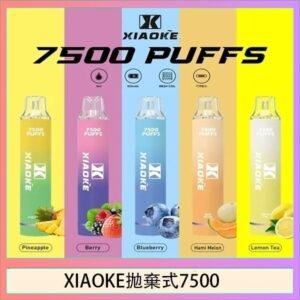 梟客XIAOKE一次性電子菸拋棄式7500口