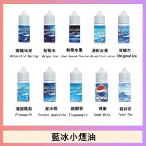 藍冰系列電子煙主機小煙油30ml（4%）